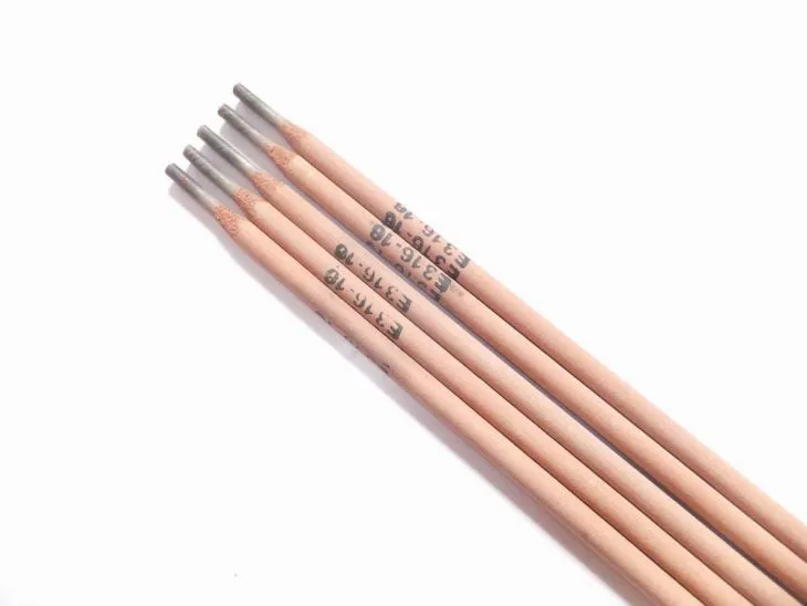 2,0 mm E316 Svařovací elektrody z nerezavějící oceli